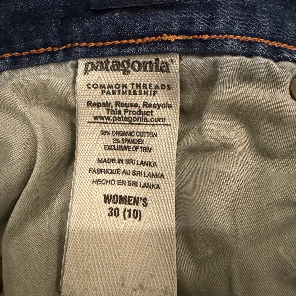 Patagonia Deep Indigo Skinny Jeans - Women's View 5